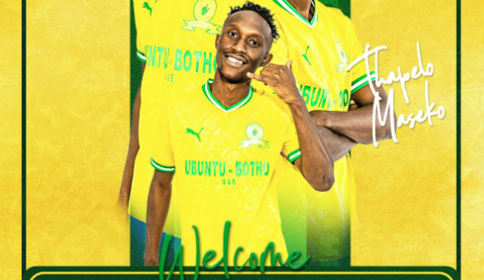 You are currently viewing Sundowns snap up Thapelo Maseko from SuperSport