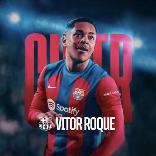 Barcelona sign Vitor Roque from Athletico Paranaense
