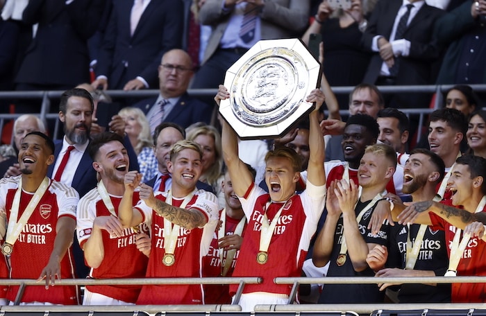 You are currently viewing Arsenal beat Man City on penalties to clinch Community Shield