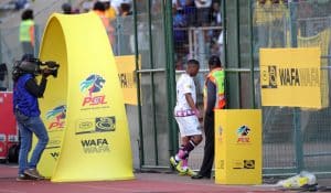 Read more about the article Watch: Andile Jali gets sent off against former club Sundowns