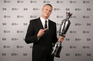 Read more about the article Haaland wins PFA Player of the Year award
