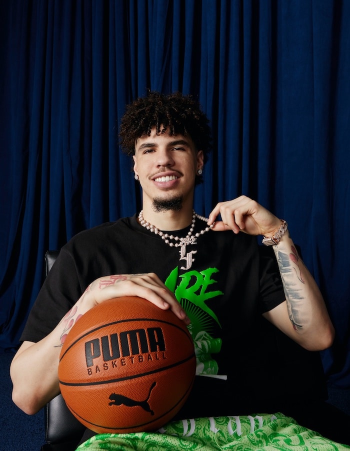 PUMA Hoops launches LaFrancé Collection with Lamelo Ball