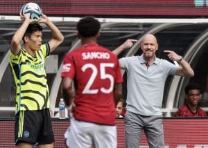 Read more about the article Sancho puts Man Utd career in doubt after Ten Hag spat