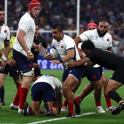 France stun New Zealand in World Cup opener