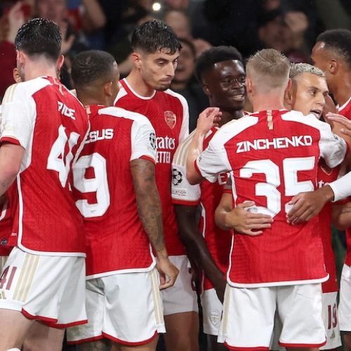 Arsenal mark Champions League return with perfect start