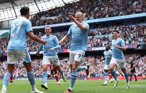 Read more about the article Man City maintain perfect record in EPL