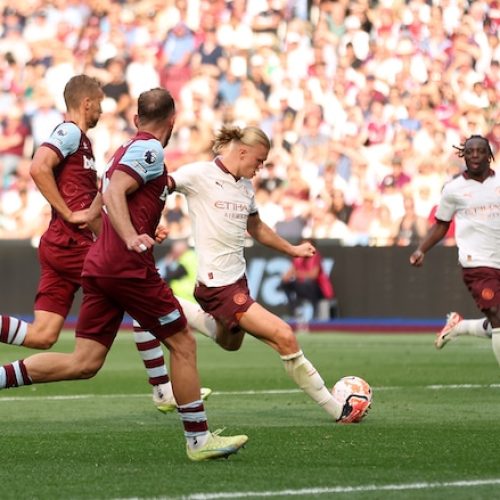 Brighton defeat Man Utd as Man City comeback to beat West Ham