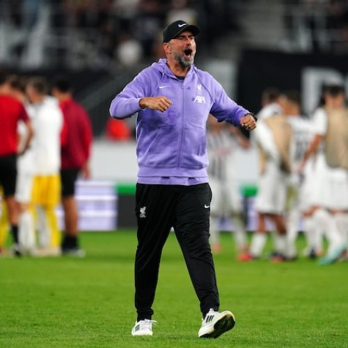 Klopp wins record 50th European as Liverpool defeat LASK