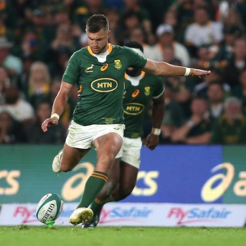 Handre Pollard to join Springboks’ RWC squad in Paris