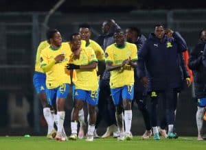 Read more about the article Teenager Mabena scores as Sundowns set new record