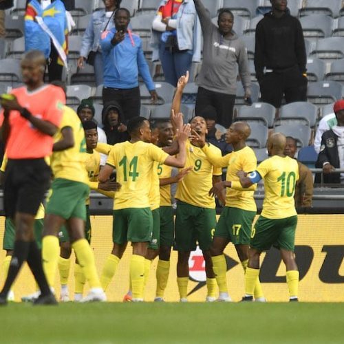 Foster fires Bafana Bafana to victory over the DRC