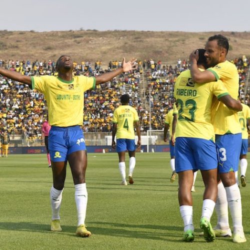 Shalulile double fires Sundowns into MTN8 final