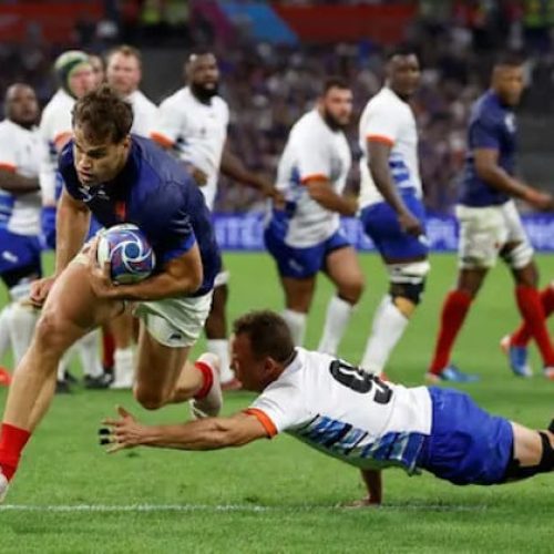 France thrash Namibia to record biggest win ever