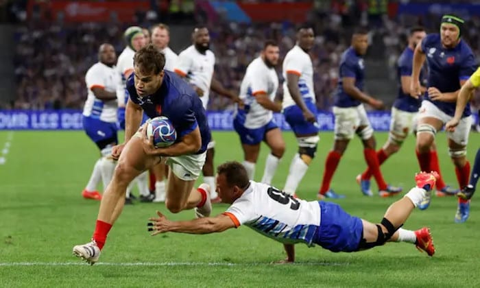 You are currently viewing France thrash Namibia to record biggest win ever