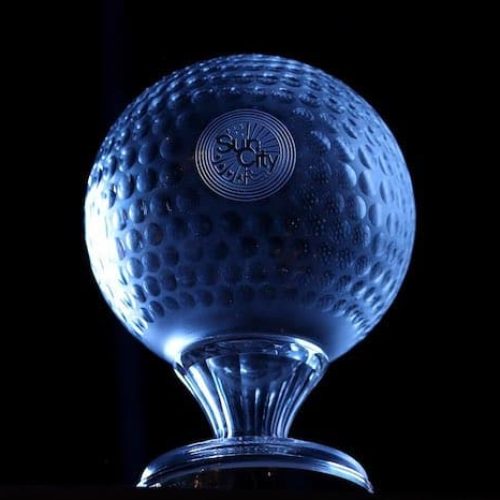 A trophy fit for golf royalty