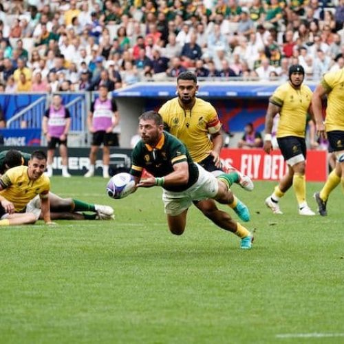 Springboks demolish Romania in Bordeaux