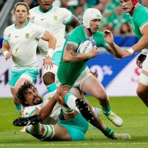 Springboks fall short against Ireland