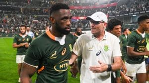 Read more about the article Nienaber, Kolisi laud Bok “fighting spirit” to advance to RWC final