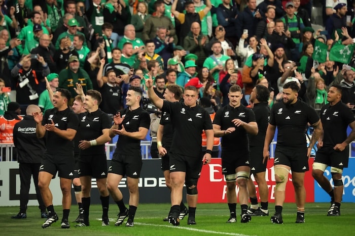 You are currently viewing All Blacks setup World Cup semis clash against Argentina after Ireland win