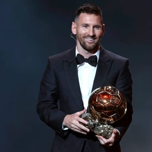 Messi wins record eighth Ballon d’Or award