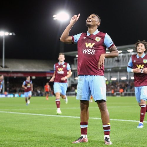 Lyle Foster on target as Burnley claim first win in EPL