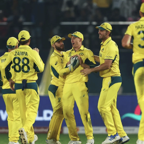 Australia secure five run win over New Zealand at World Cup