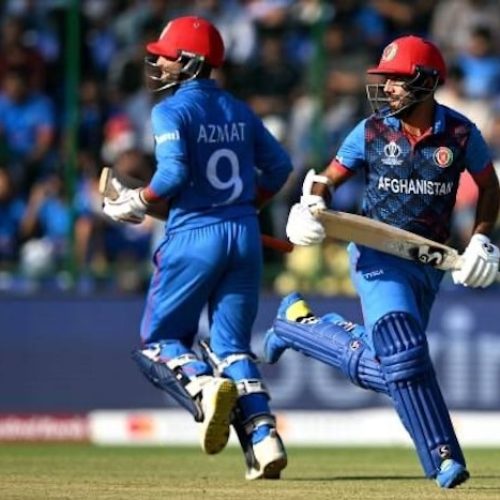 Shahidi, Omarzai leads Afghanistan to 272-8 against India
