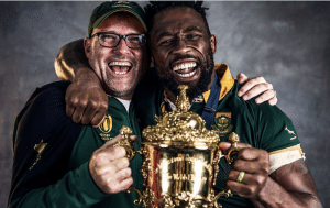 Read more about the article Kolisi pays emotional tribute to departing Nienaber