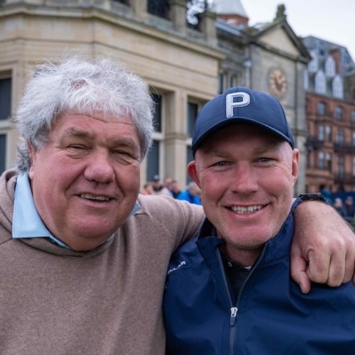 Father and son Springboks tackle the Alfred Dunhill Links together