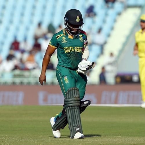Proteas skipper Bavuma out of World Cup clash with England