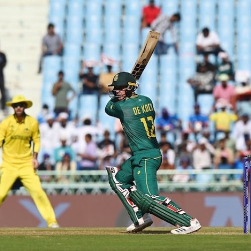 Quinton de Kock hits back-to-back hundreds at World Cup
