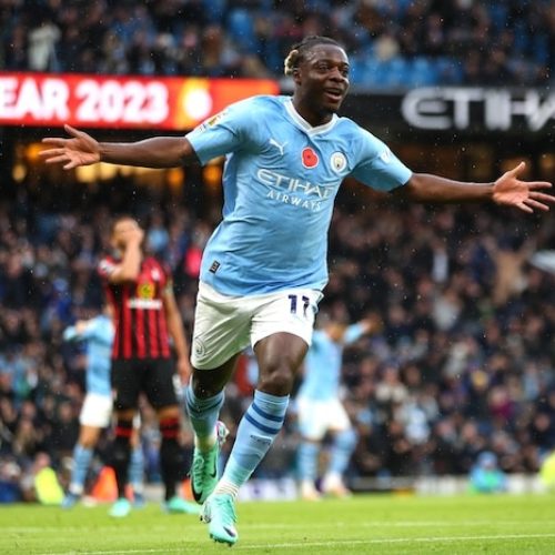 Doku shines as Man City hit Bournemouth for six
