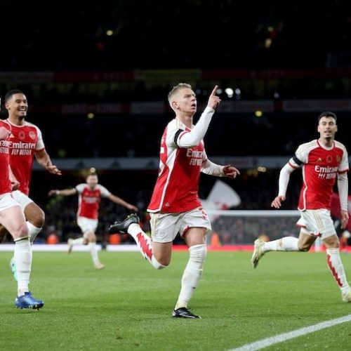 Arsenal go second after Burnley win