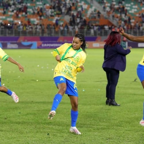 Watch: Mamelodi Sundowns Ladies celebrate triumph in CAF WCL