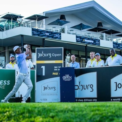 Mayor tees off 2023 Joburg Open