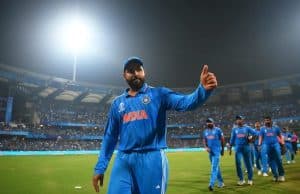 Read more about the article India demolish Sri Lanka by 302 runs to seal World Cup semi-final spot