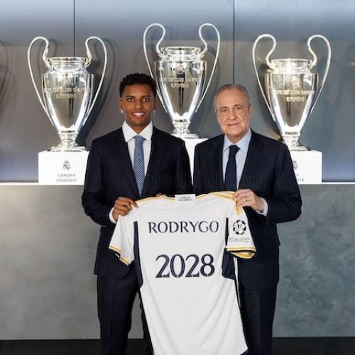 Rodrygo signs new Real Madrid deal until 2028