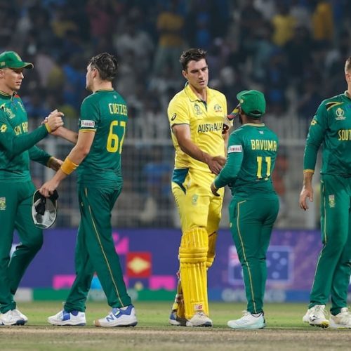 Australia beat South Africa to reach World Cup final