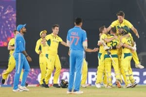 Read more about the article Australia stun India to win sixth World Cup