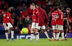 Read more about the article Man Utd out of Europe with defeat by Bayern