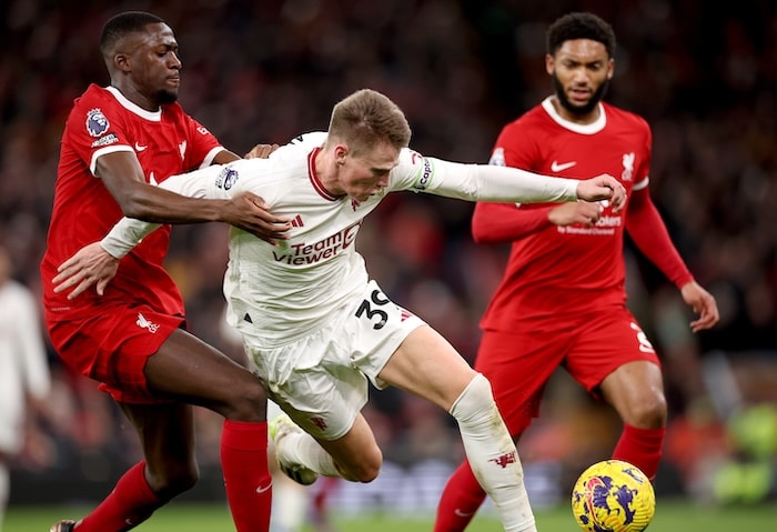 You are currently viewing Liverpool miss chance to go top after Man Utd draw at Anfield