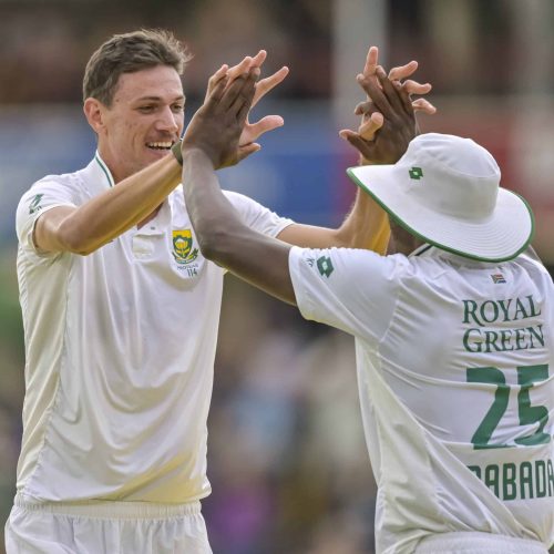 Proteas thrash India in first test