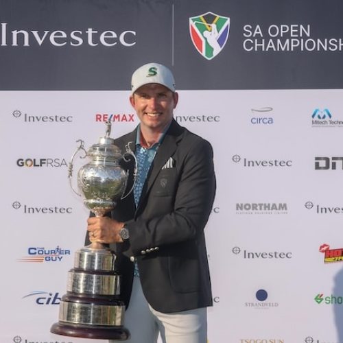 Burmester doubles up with Investec SA Open triumph
