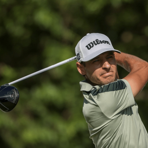 Lagergren leads with Jarvis chasing in Investec SA Open