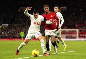 Read more about the article Spurs fight back to draw at Man Utd