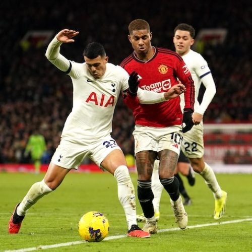 Spurs fight back to draw at Man Utd