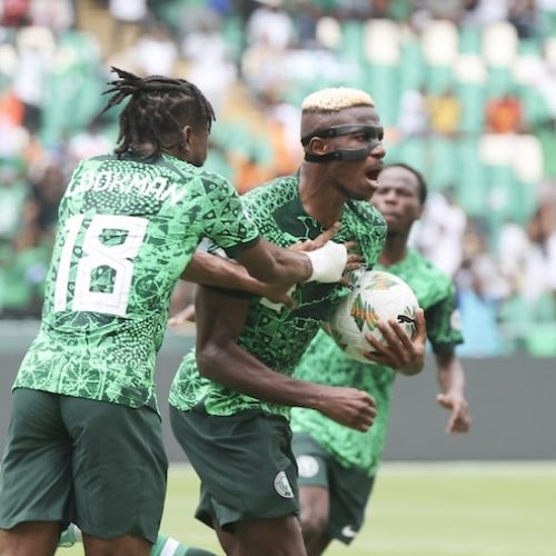 Osimhen salvage a point for Nigeria against Equatorial Guinea