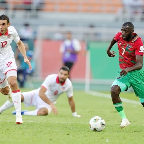 Hotto fires Namibia past Tunisia in Afcon opener