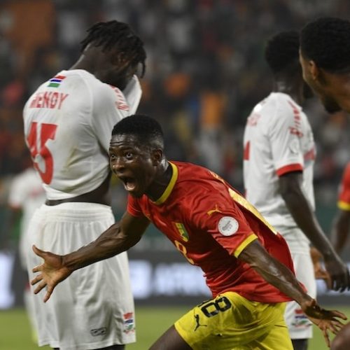 Guinea edge past Gambia to close in on AFCON last 16 spot