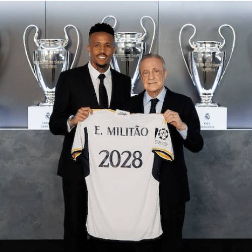 Militão extends Real Madrid deal until 2028